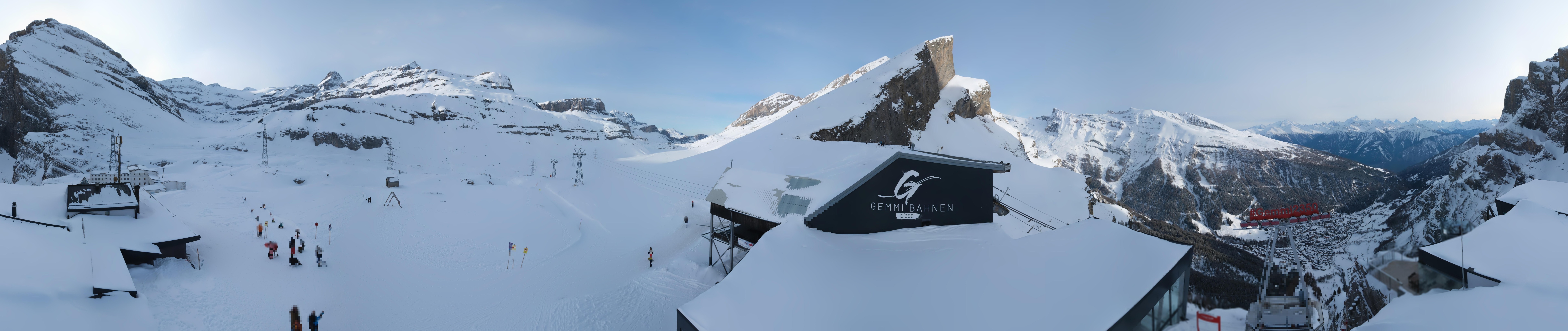Archiv Foto Webcam Leukerbad: Gemmi Panoramacam