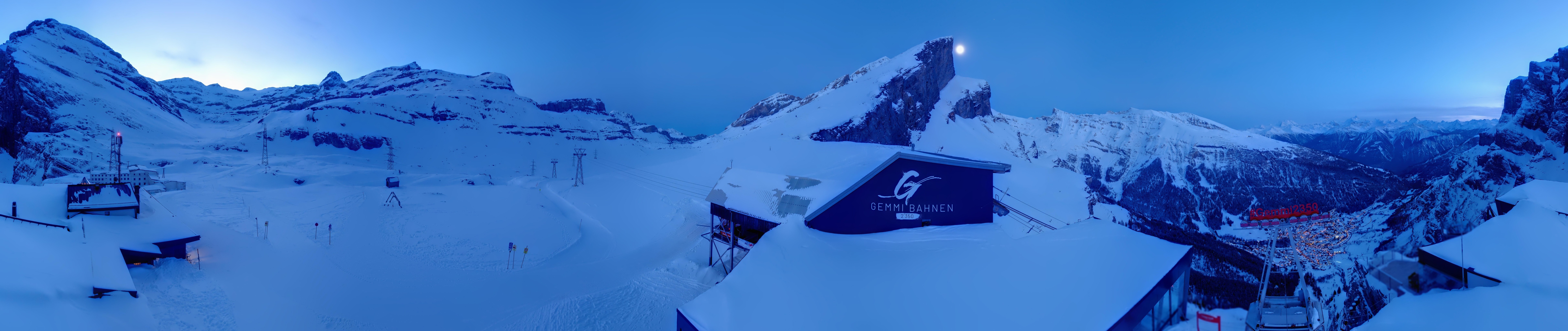 Archiv Foto Webcam Leukerbad: Gemmi Panoramacam