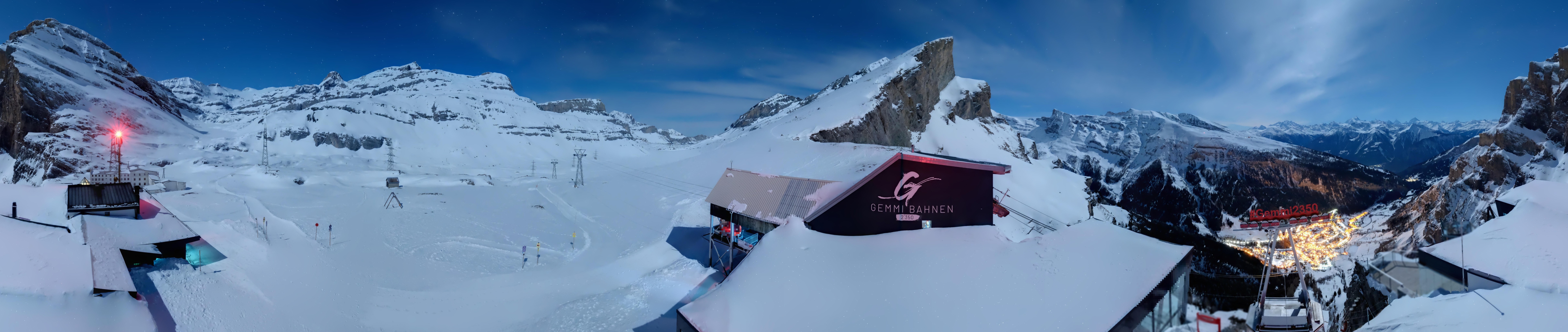Archiv Foto Webcam Leukerbad: Gemmi Panoramacam