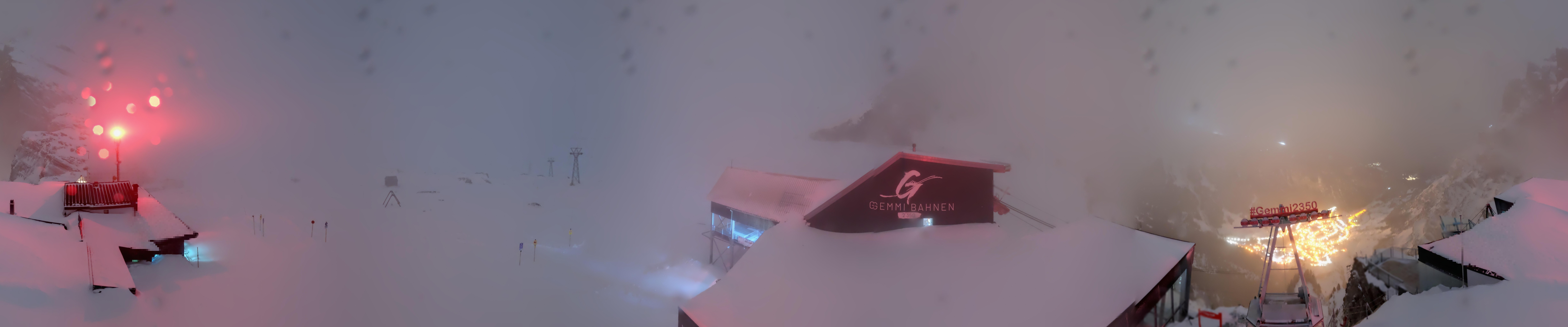 Archiv Foto Webcam Leukerbad: Gemmi Panoramacam