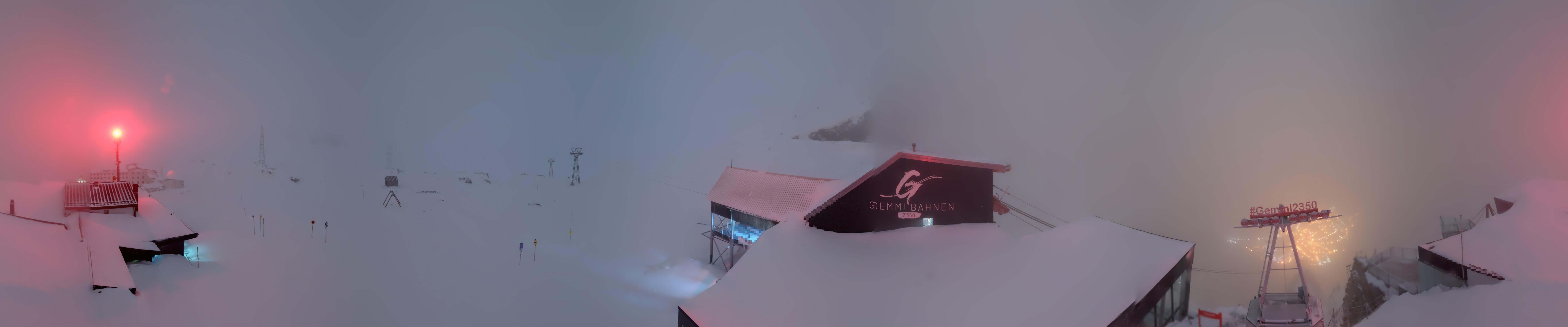 Archiv Foto Webcam Leukerbad: Gemmi Panoramacam