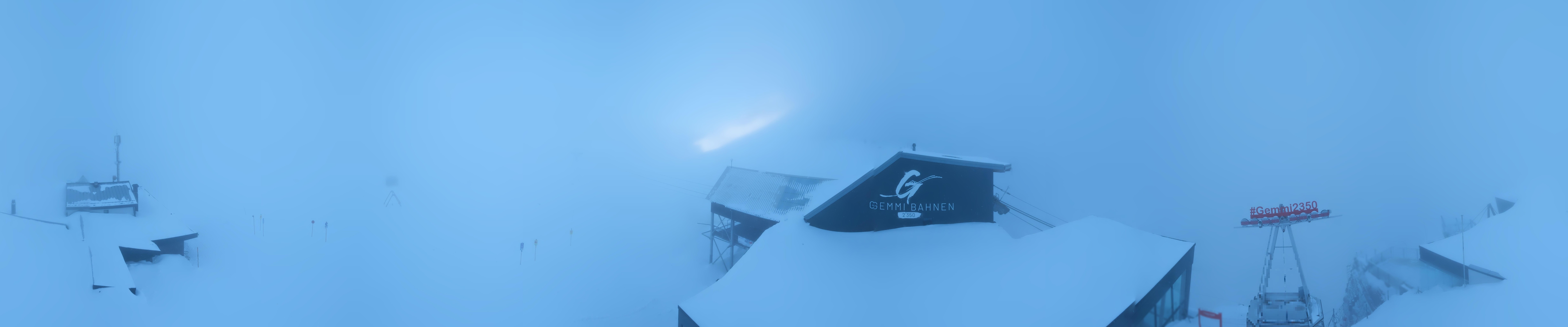 Archiv Foto Webcam Leukerbad: Gemmi Panoramacam