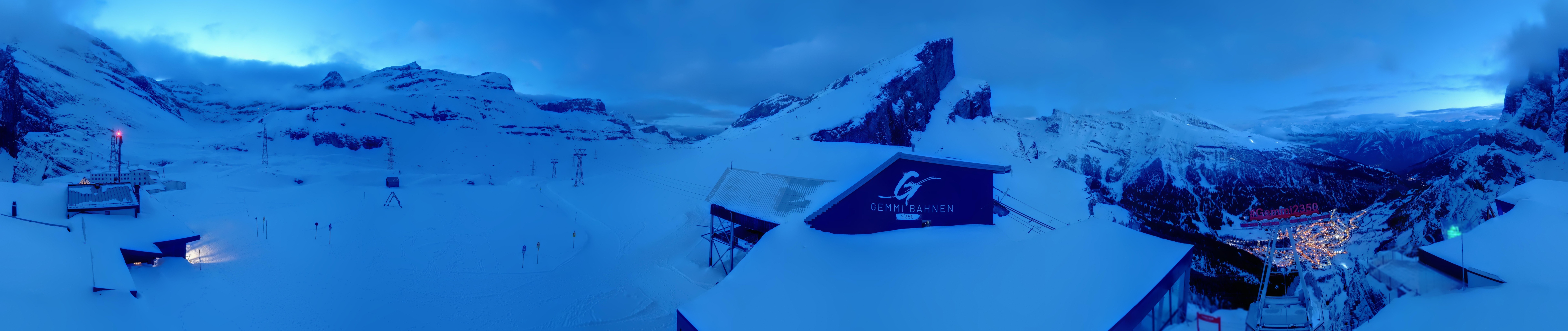 Archiv Foto Webcam Leukerbad: Gemmi Panoramacam