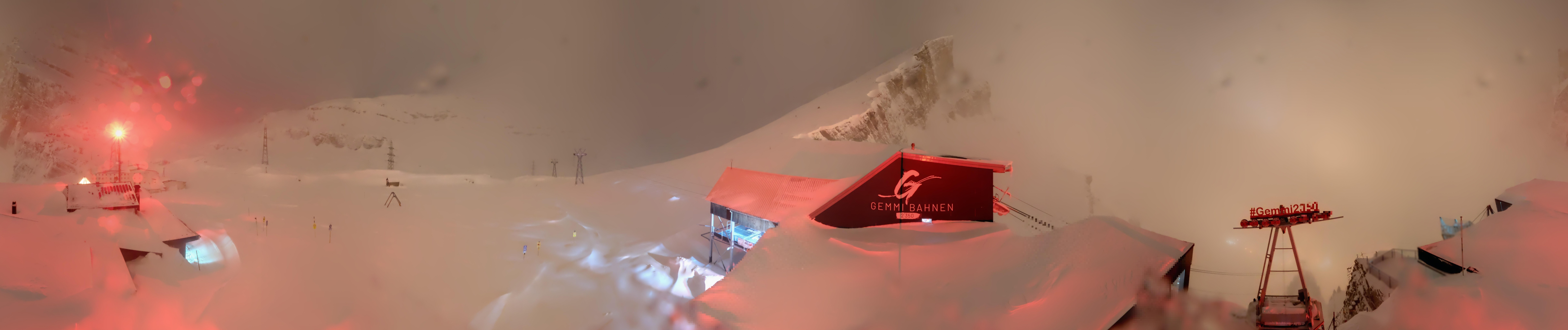 Archiv Foto Webcam Leukerbad: Gemmi Panoramacam