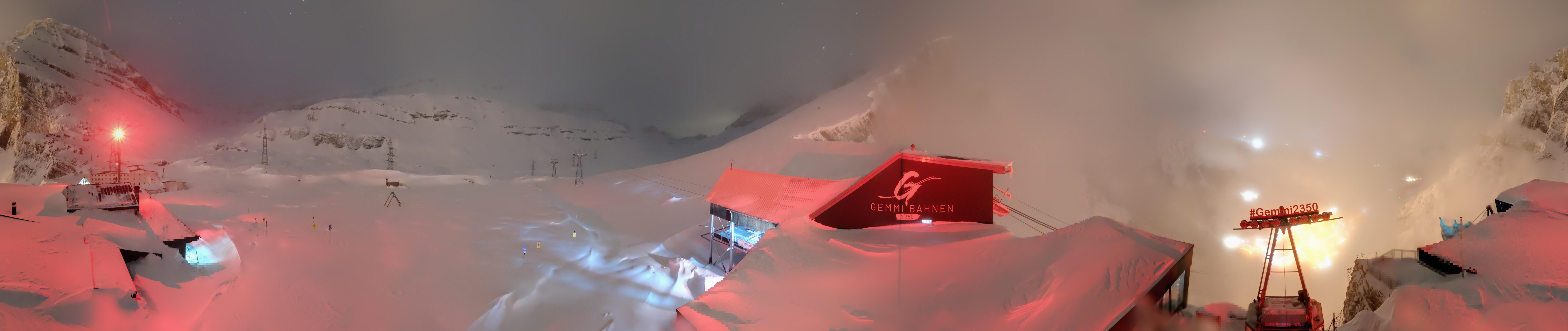 Archiv Foto Webcam Leukerbad: Gemmi Panoramacam