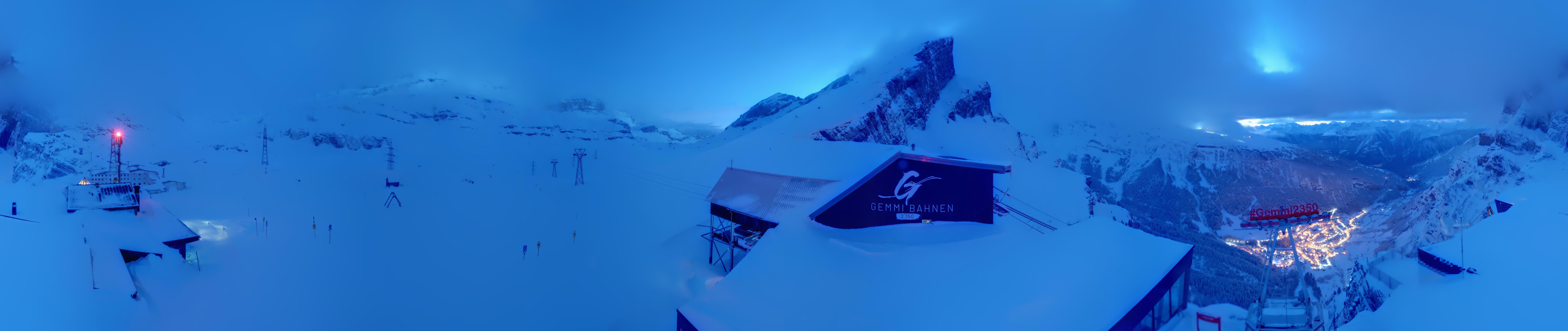 Archiv Foto Webcam Leukerbad: Gemmi Panoramacam