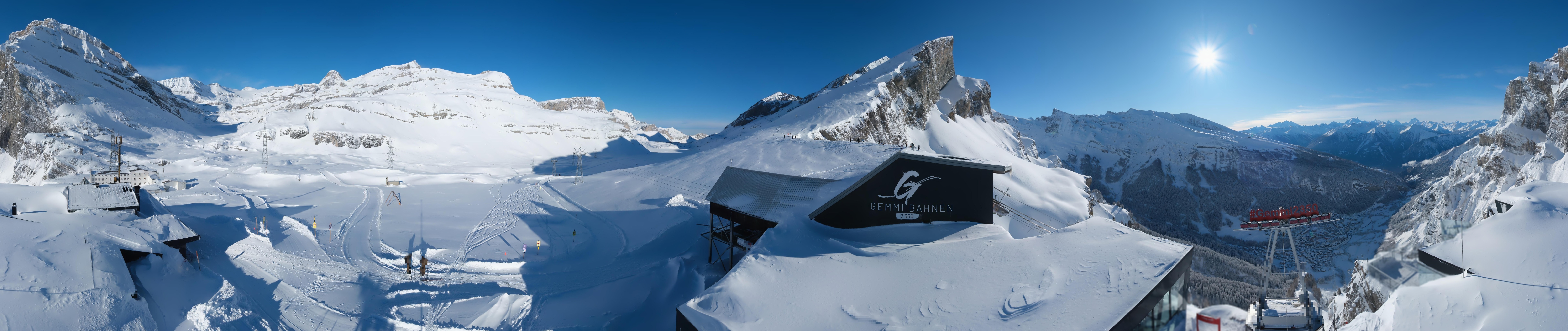 Archiv Foto Webcam Leukerbad: Gemmi Panoramacam