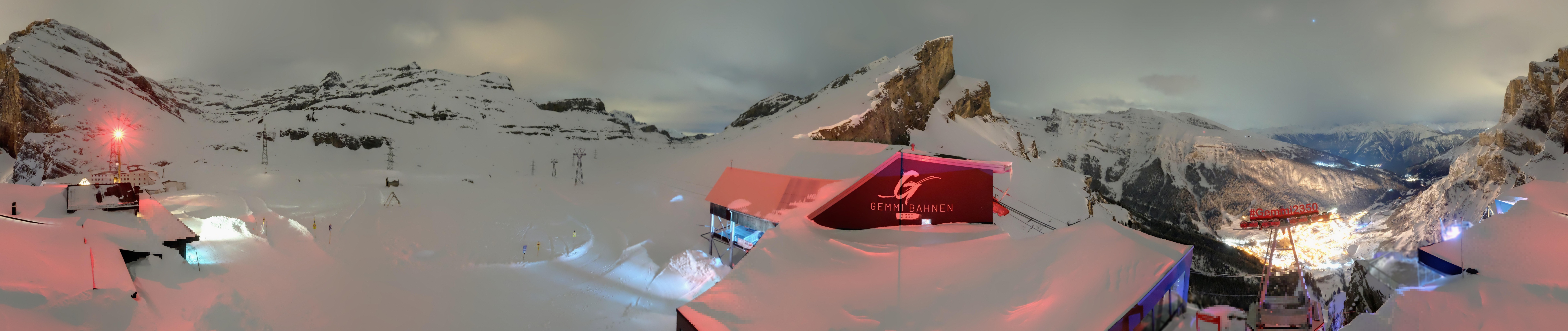 Archiv Foto Webcam Leukerbad: Gemmi Panoramacam