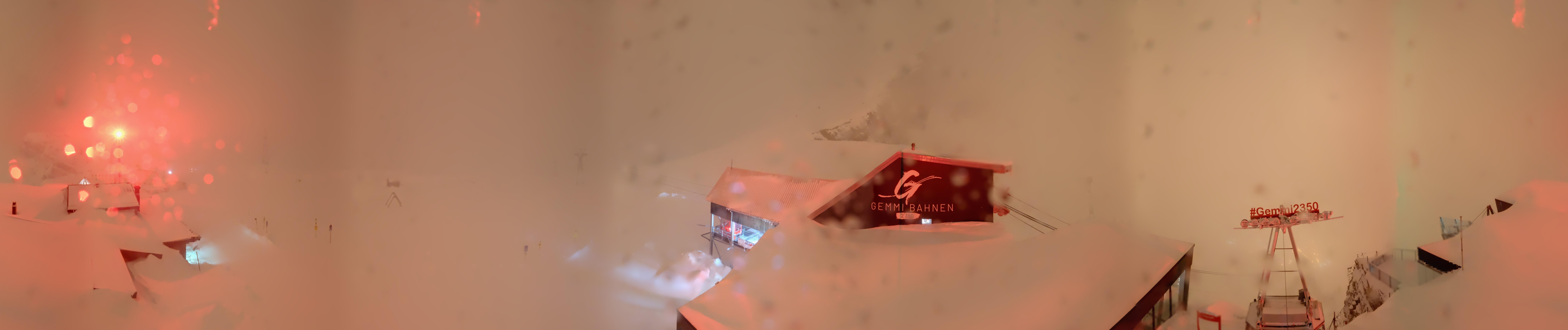 Archiv Foto Webcam Leukerbad: Gemmi Panoramacam