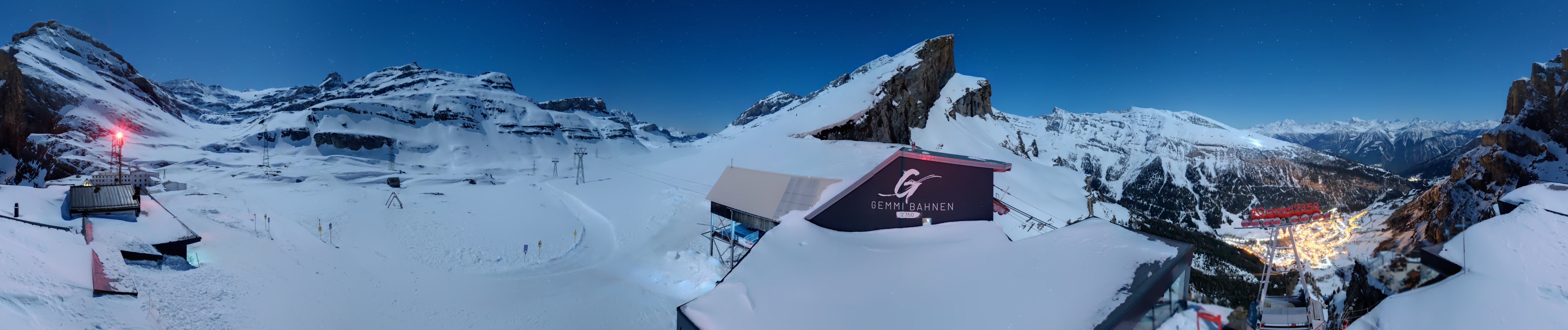 Archived image Webcam Leukerbad: Roundshot Gemmipass