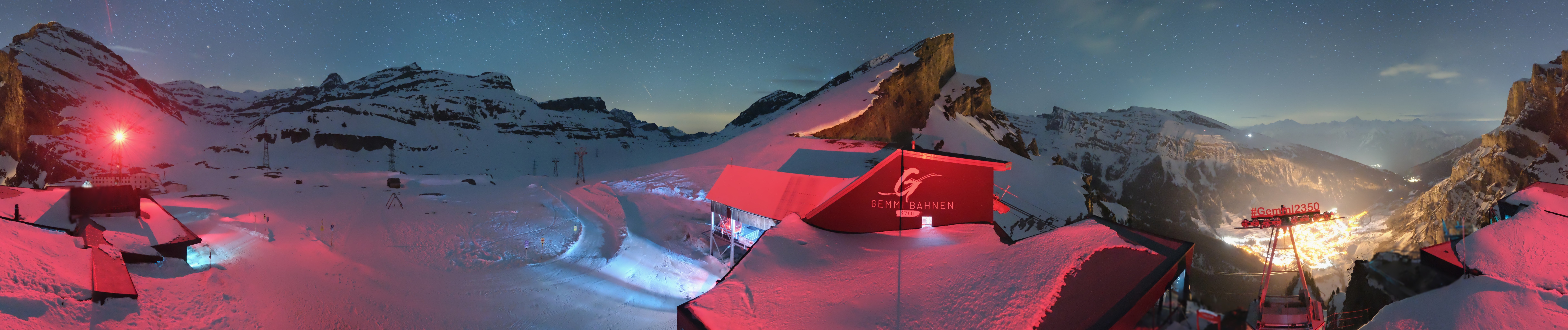 Archiv Foto Webcam Leukerbad: Gemmi Panoramacam