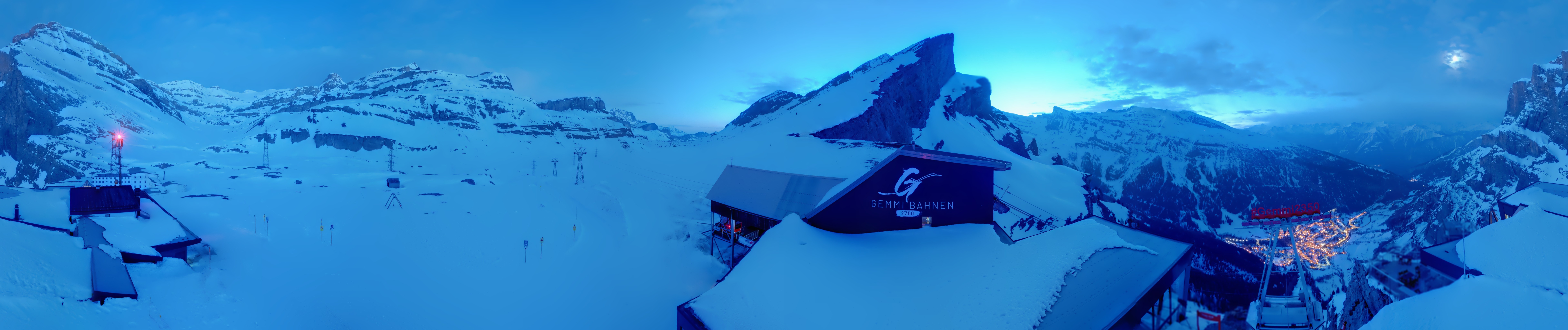 Archiv Foto Webcam Leukerbad: Gemmi Panoramacam