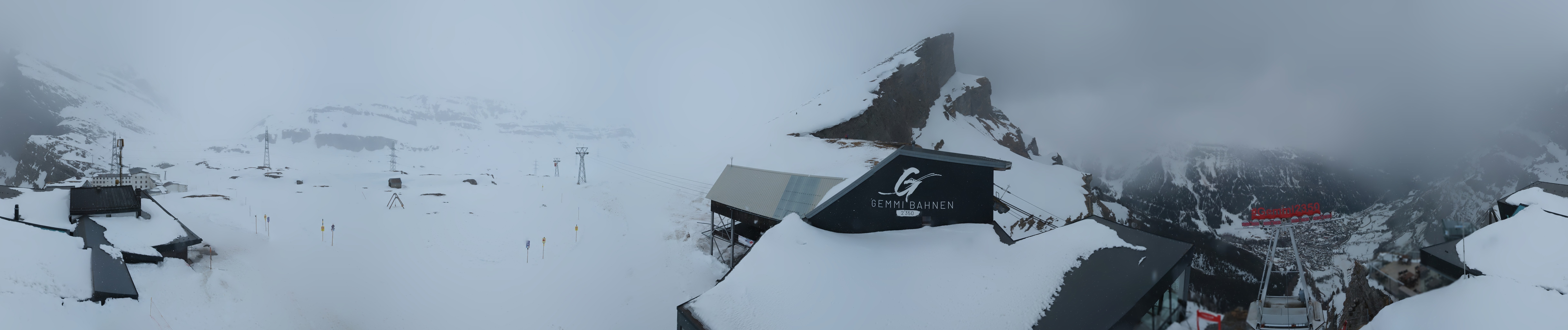 Archiv Foto Webcam Leukerbad: Gemmi Panoramacam