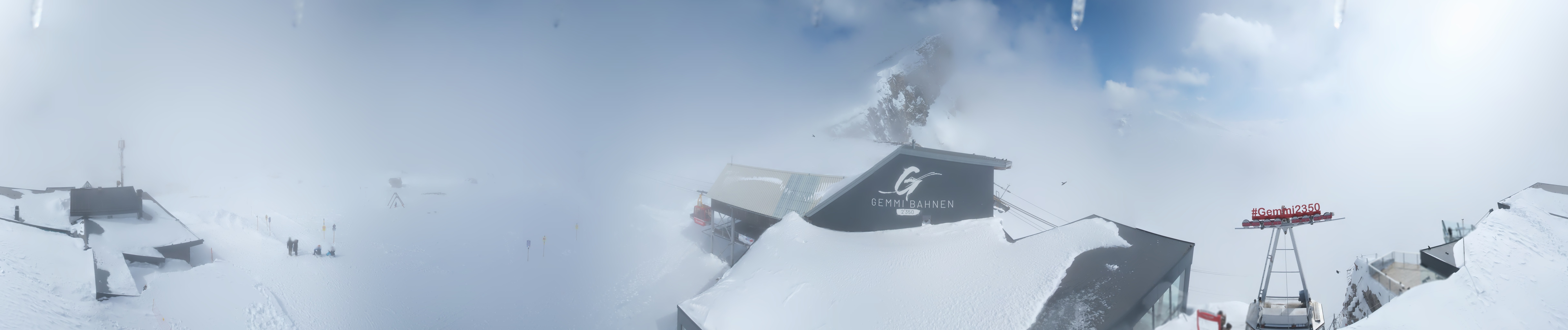 Archiv Foto Webcam Leukerbad: Gemmi Panoramacam