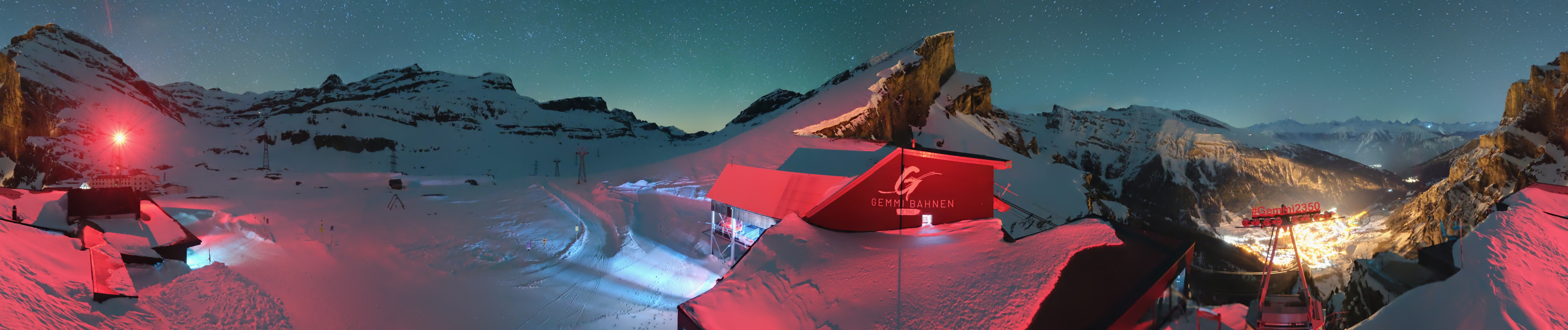 Archiv Foto Webcam Leukerbad: Gemmi Panoramacam