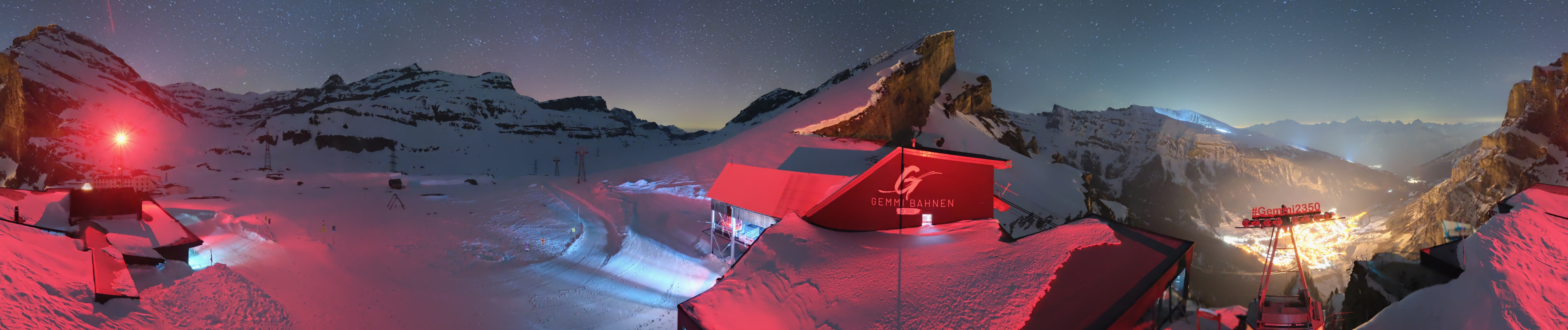 Archiv Foto Webcam Leukerbad: Gemmi Panoramacam