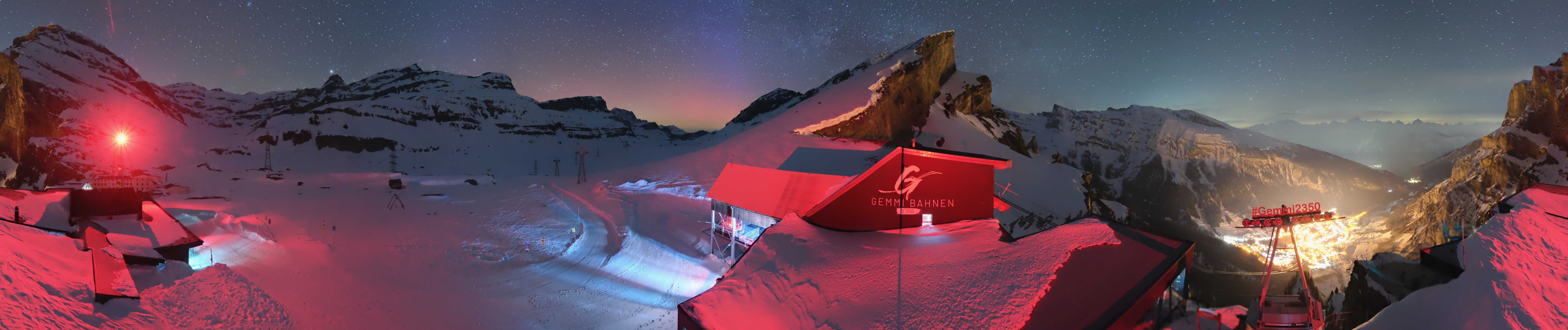 Archiv Foto Webcam Leukerbad: Gemmi Panoramacam