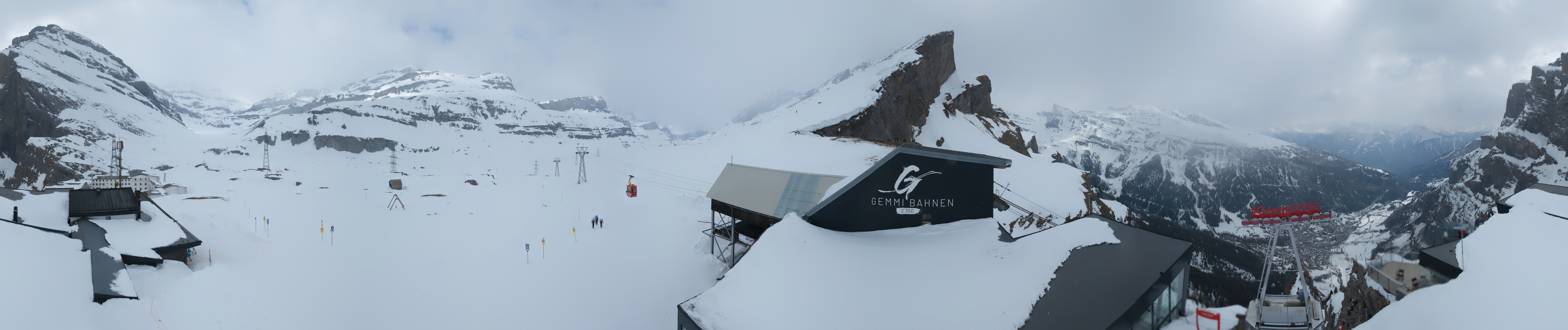 Archiv Foto Webcam Leukerbad: Gemmi Panoramacam
