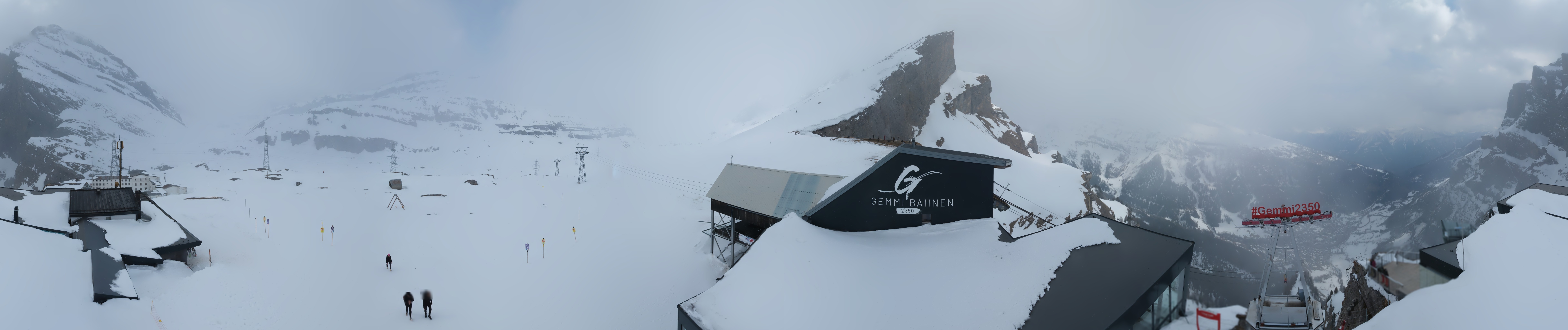 Archiv Foto Webcam Leukerbad: Gemmi Panoramacam