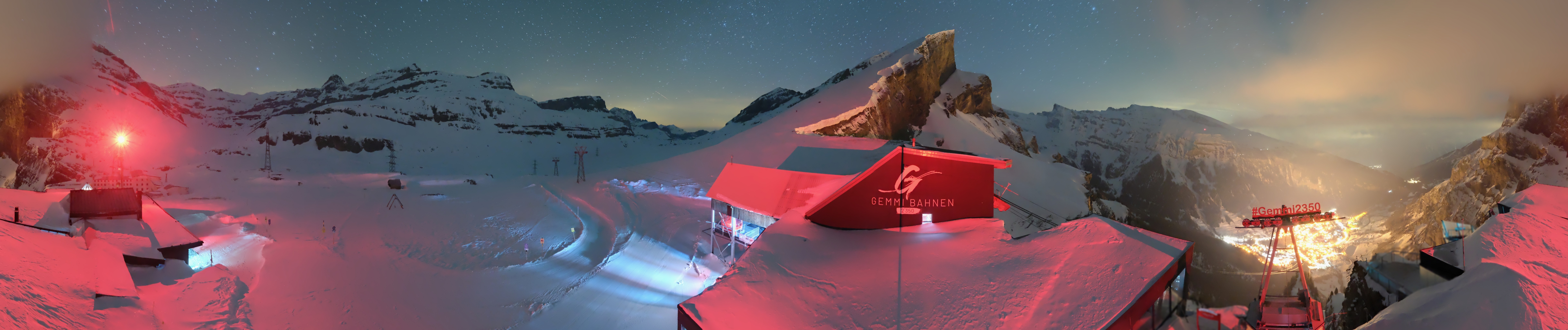 Archiv Foto Webcam Leukerbad: Gemmi Panoramacam