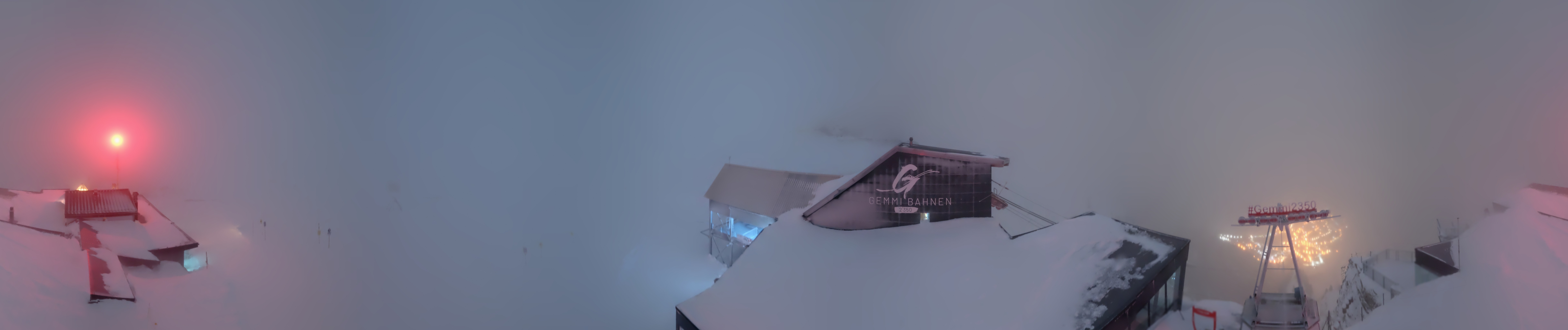 Archived image Webcam Leukerbad: Roundshot Gemmipass