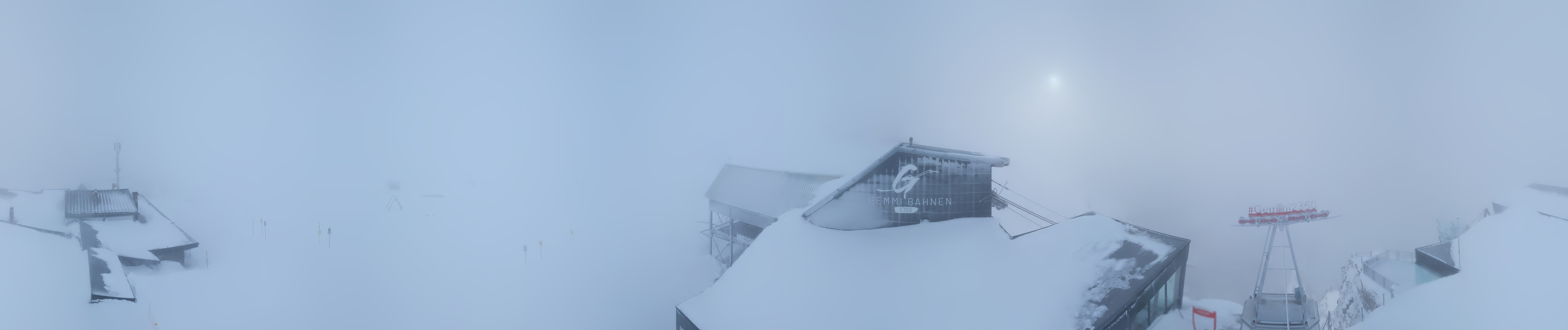 Archived image Webcam Leukerbad: Roundshot Gemmipass