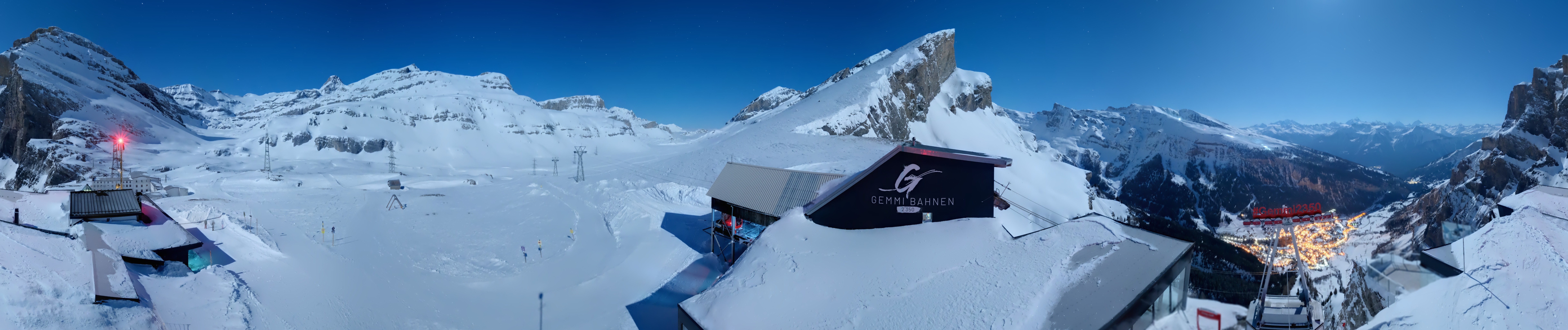 Archiv Foto Webcam Leukerbad: Gemmi Panoramacam