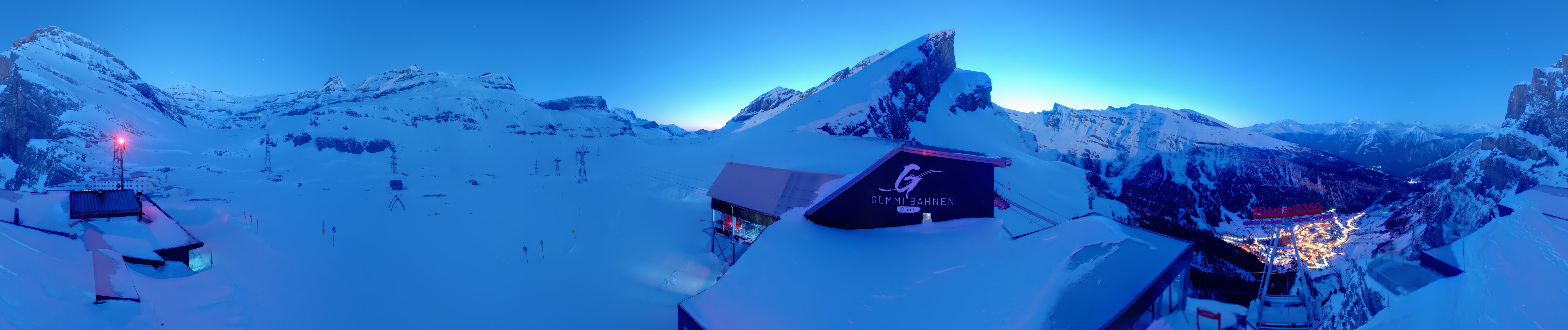 Archiv Foto Webcam Leukerbad: Gemmi Panoramacam