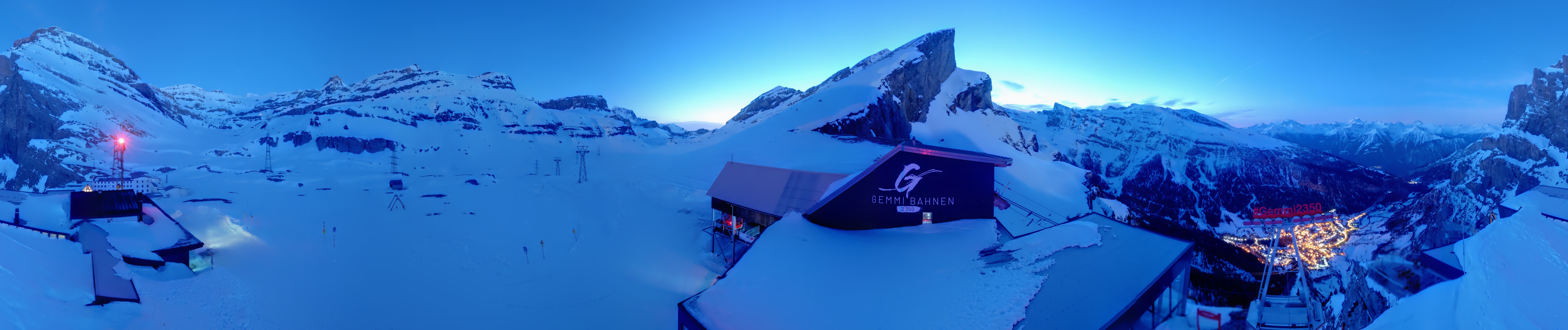 Archived image Webcam Leukerbad: Roundshot Gemmipass