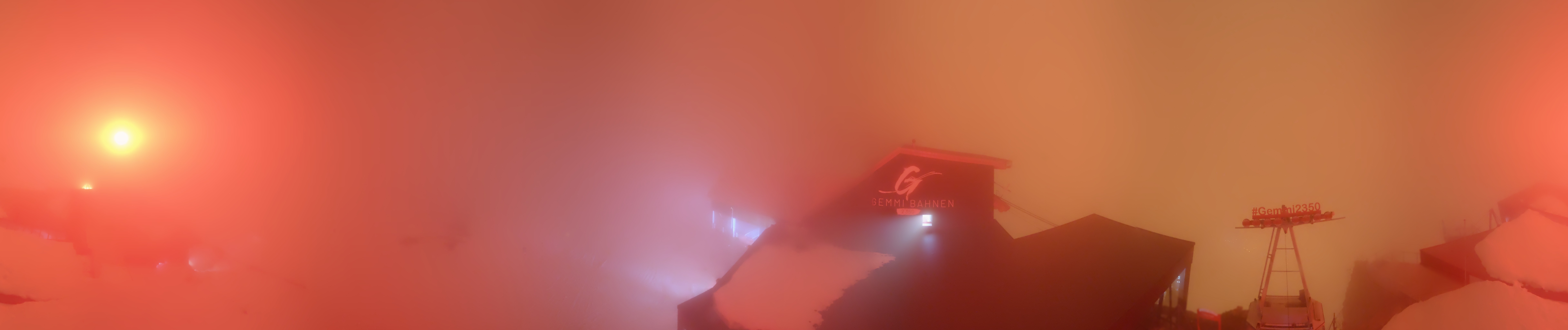 Archived image Webcam Leukerbad: Roundshot Gemmipass