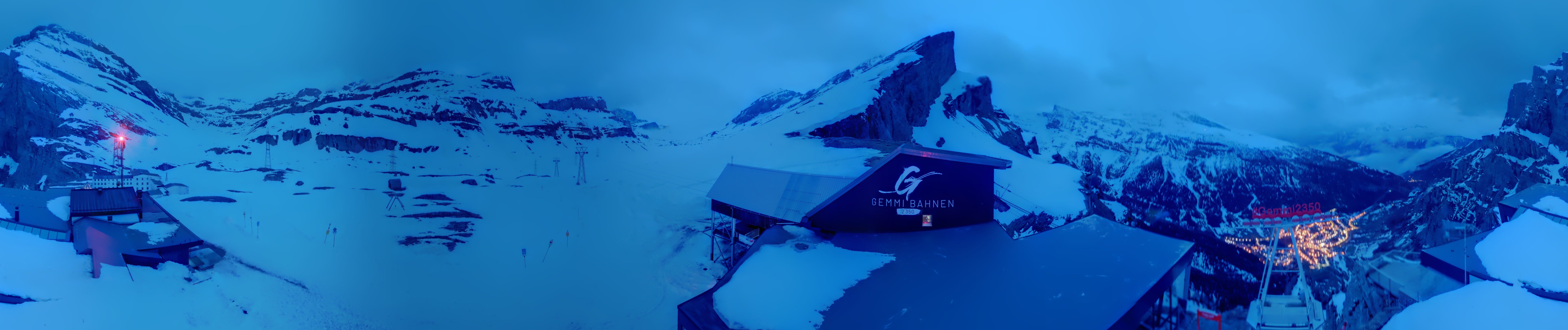 Archiv Foto Webcam Leukerbad: Gemmi Panoramacam