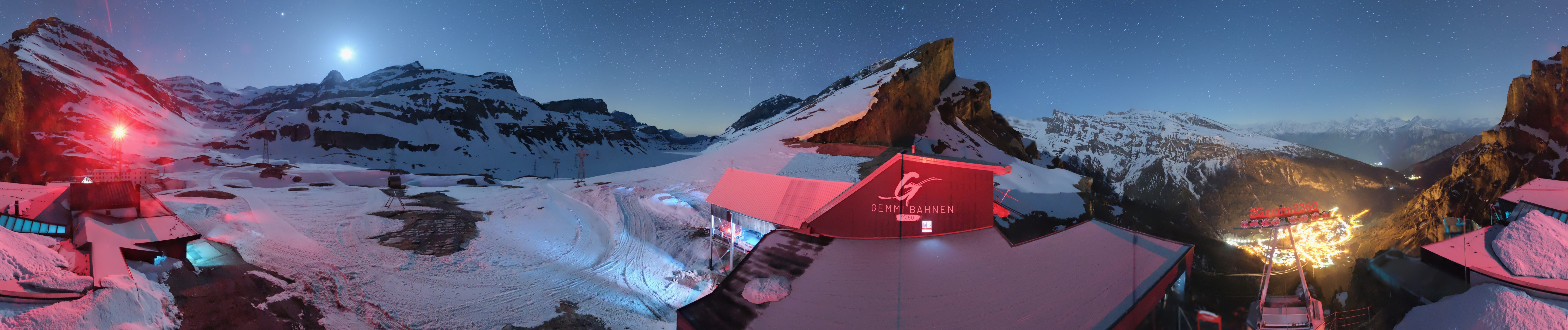 Archiv Foto Webcam Leukerbad: Gemmi Panoramacam