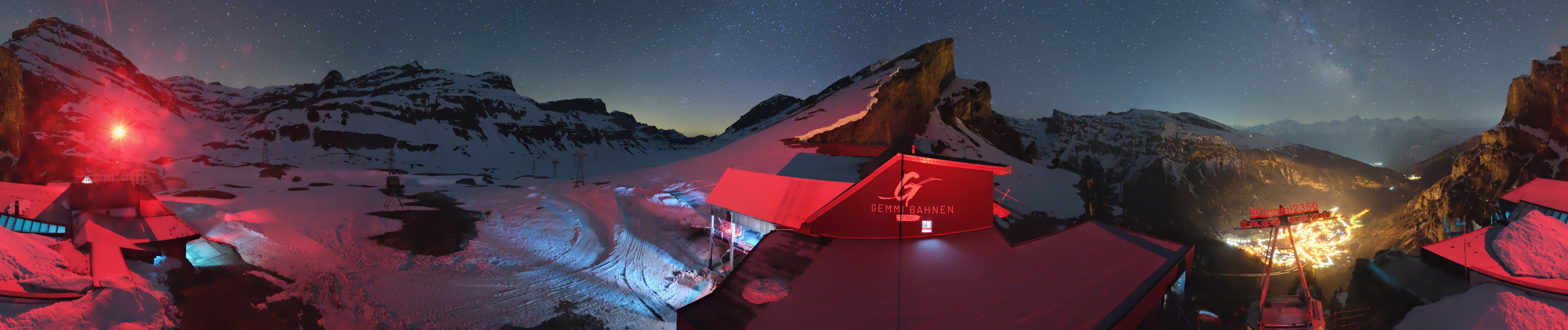 Archiv Foto Webcam Leukerbad: Gemmi Panoramacam