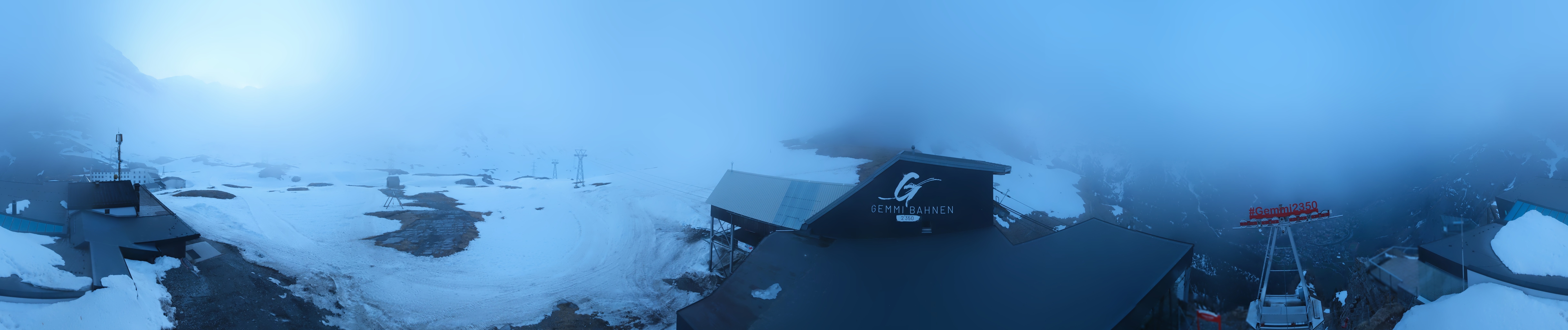 Archiv Foto Webcam Leukerbad: Gemmi Panoramacam