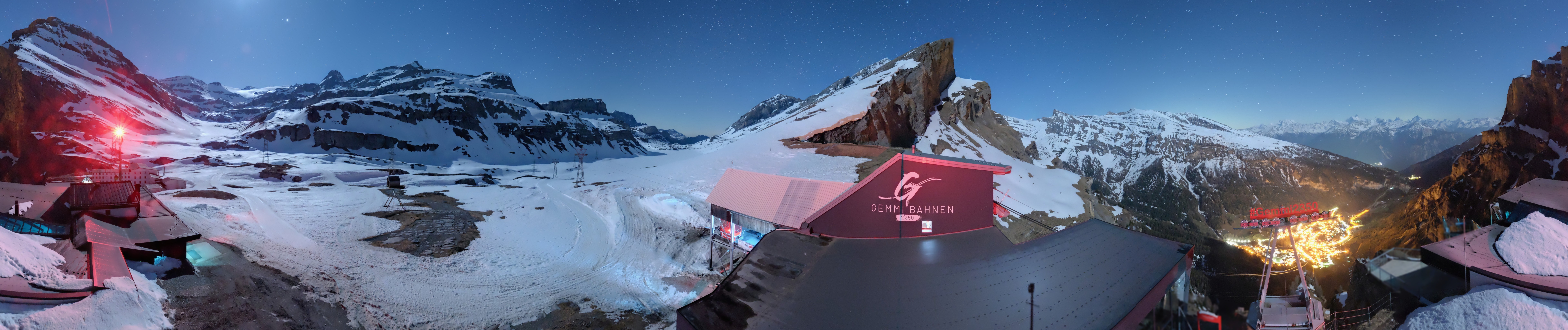 Archiv Foto Webcam Leukerbad: Gemmi Panoramacam