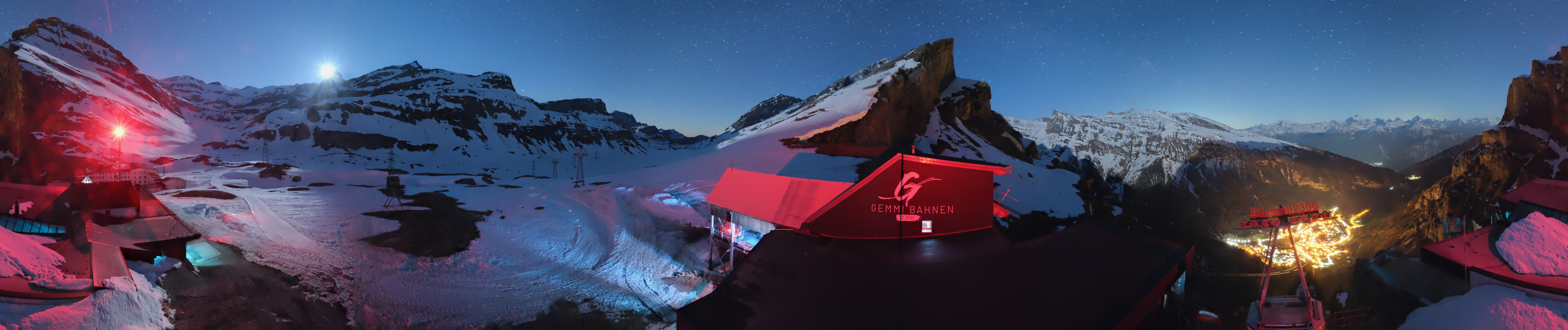 Archiv Foto Webcam Leukerbad: Gemmi Panoramacam