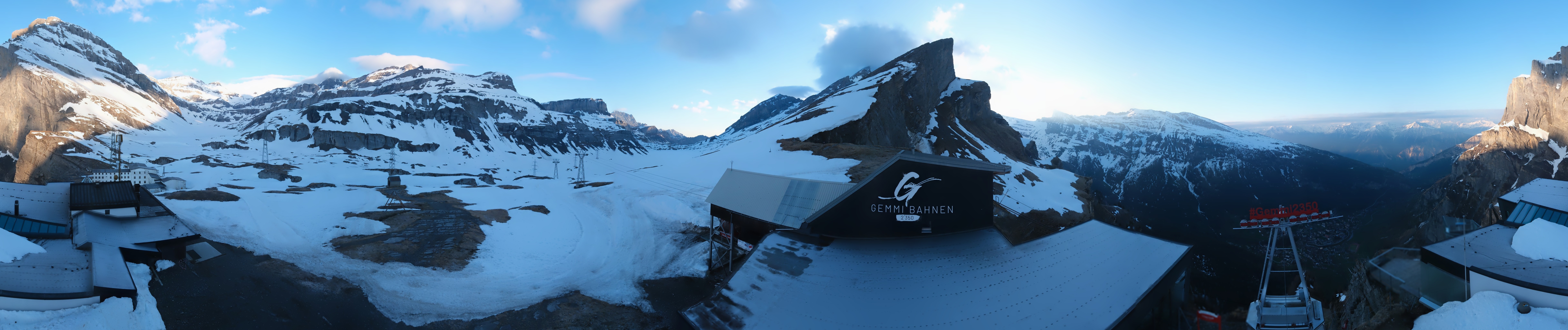 Archiv Foto Webcam Leukerbad: Gemmi Panoramacam