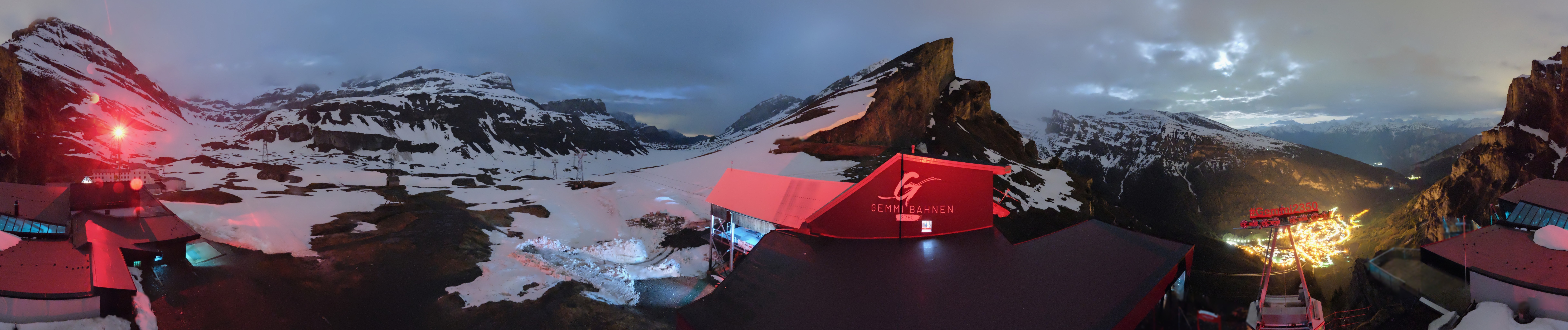 Archiv Foto Webcam Leukerbad: Gemmi Panoramacam