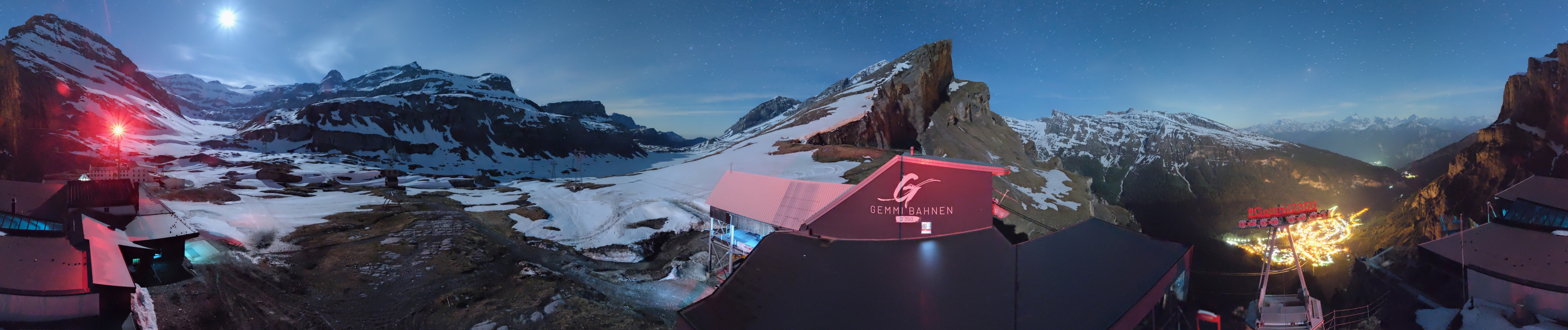 Archiv Foto Webcam Leukerbad: Gemmi Panoramacam