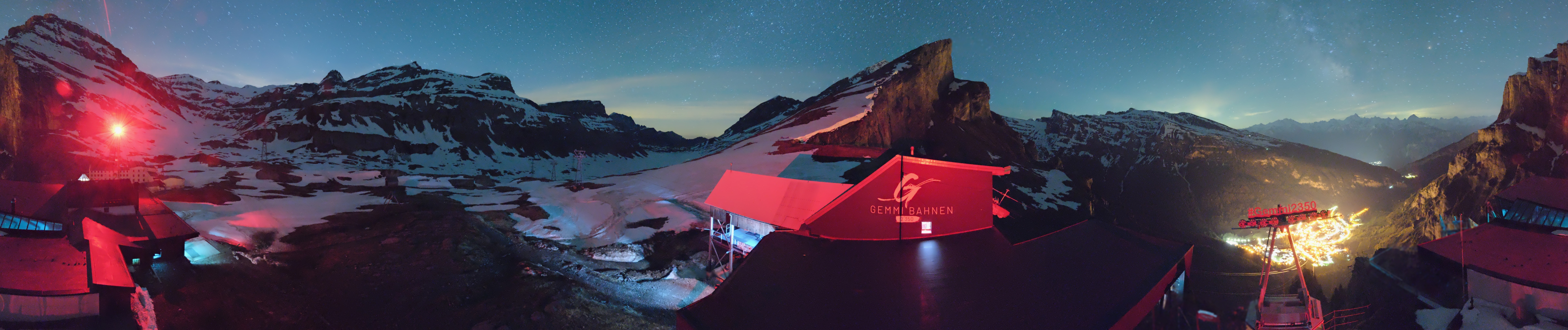 Archiv Foto Webcam Leukerbad: Gemmi Panoramacam