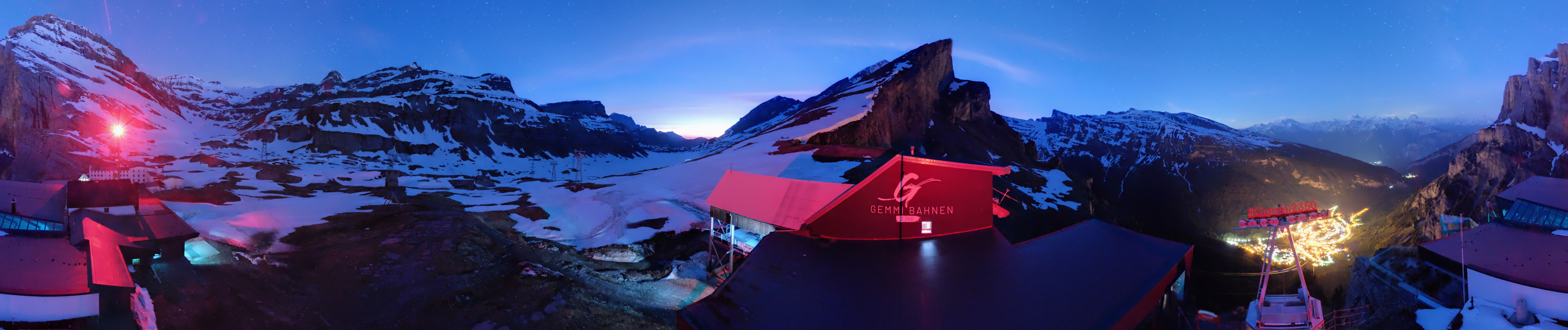 Archiv Foto Webcam Leukerbad: Gemmi Panoramacam