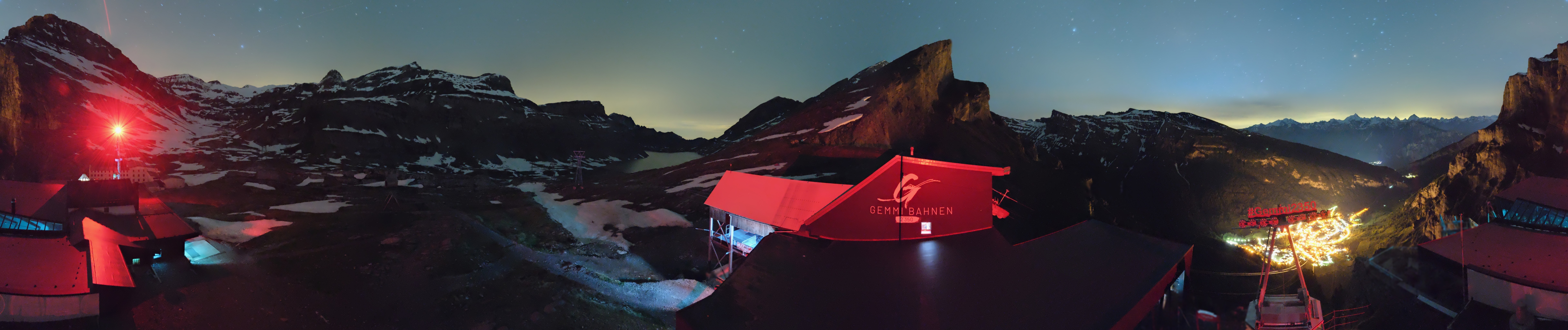 Archived image Webcam Leukerbad: Roundshot Gemmipass