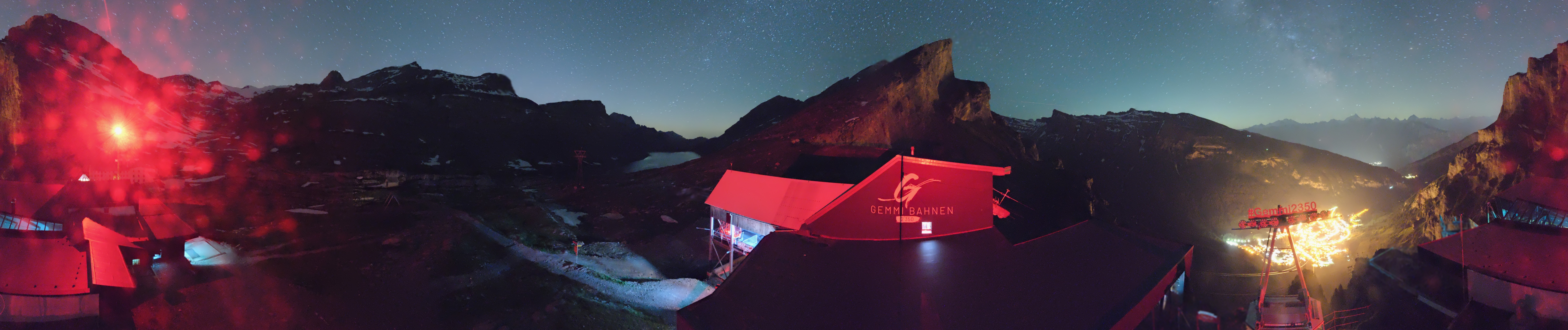 Archiv Foto Webcam Leukerbad: Gemmi Panoramacam