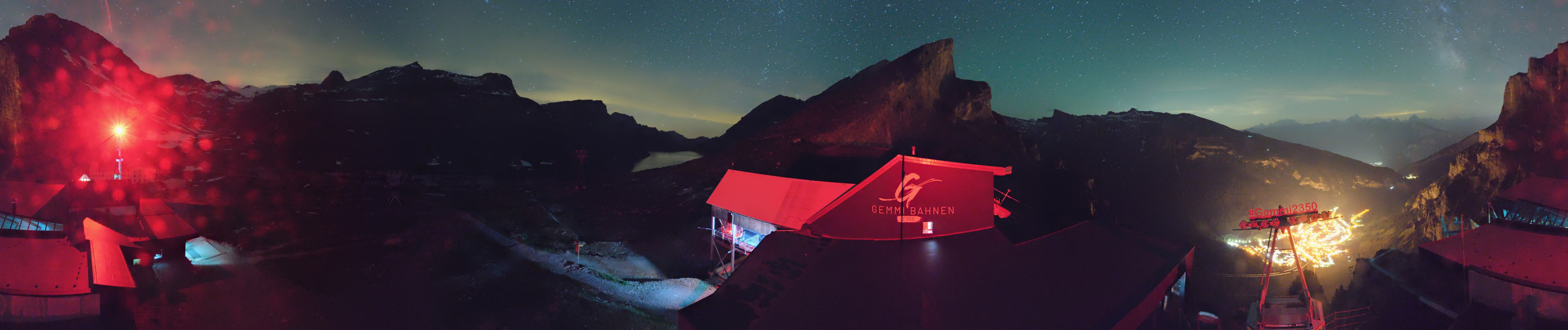 Archiv Foto Webcam Leukerbad: Gemmi Panoramacam
