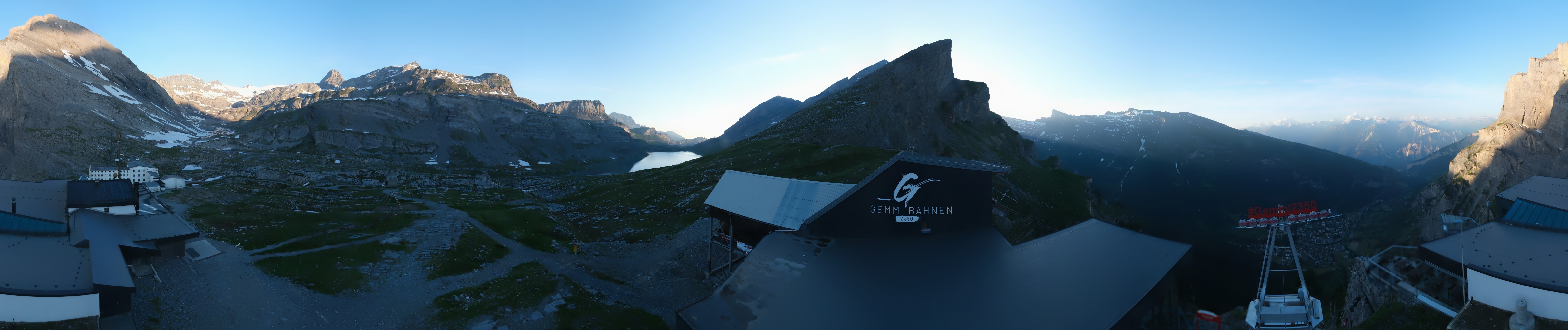 Archiv Foto Webcam Leukerbad: Gemmi Panoramacam