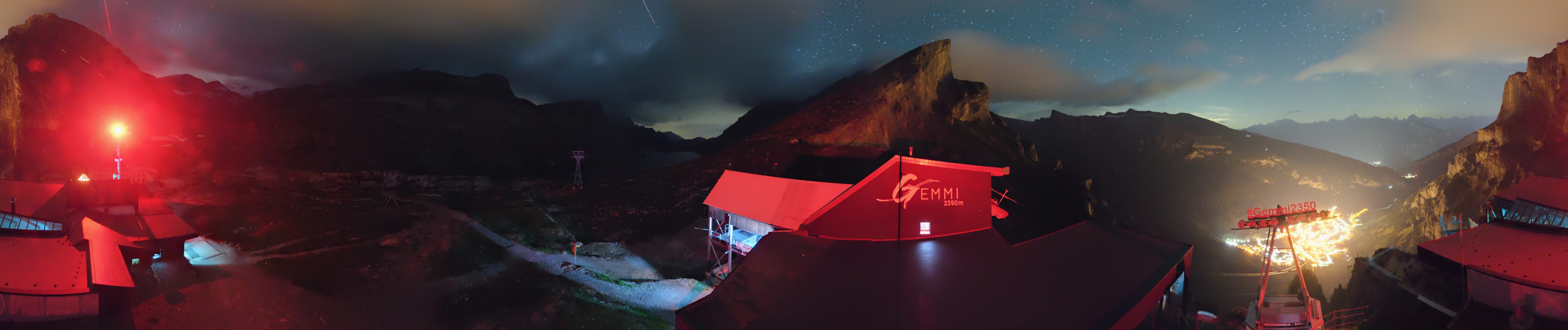 Archiv Foto Webcam Leukerbad: Gemmi Panoramacam