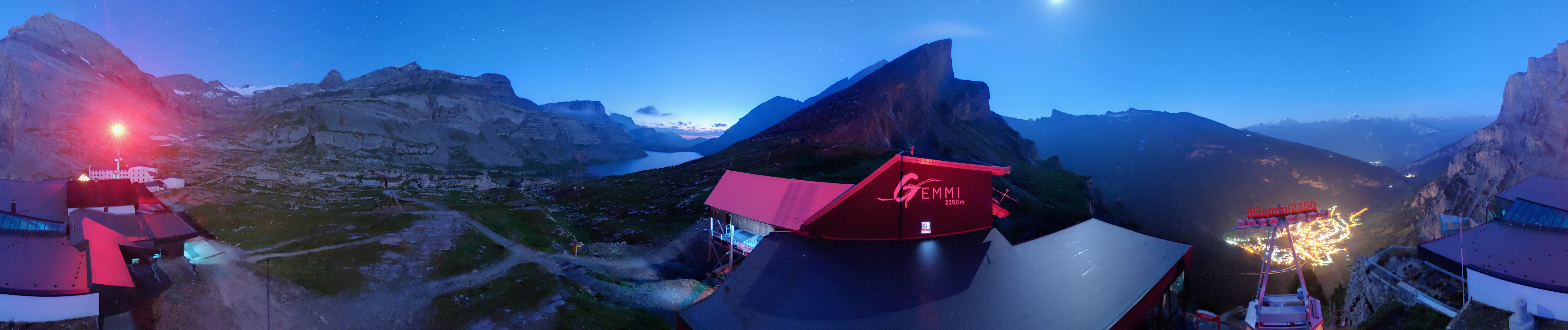Archiv Foto Webcam Leukerbad: Gemmi Panoramacam