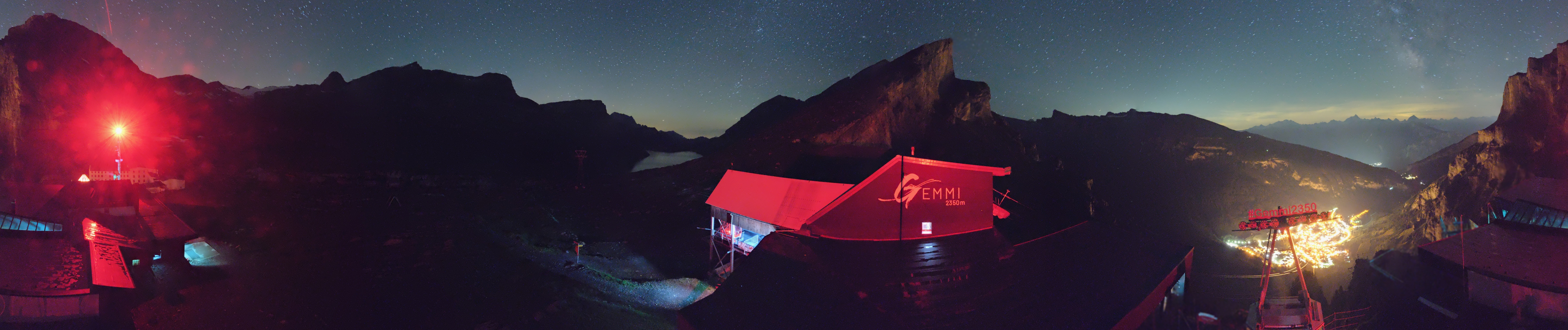 Archiv Foto Webcam Leukerbad: Gemmi Panoramacam