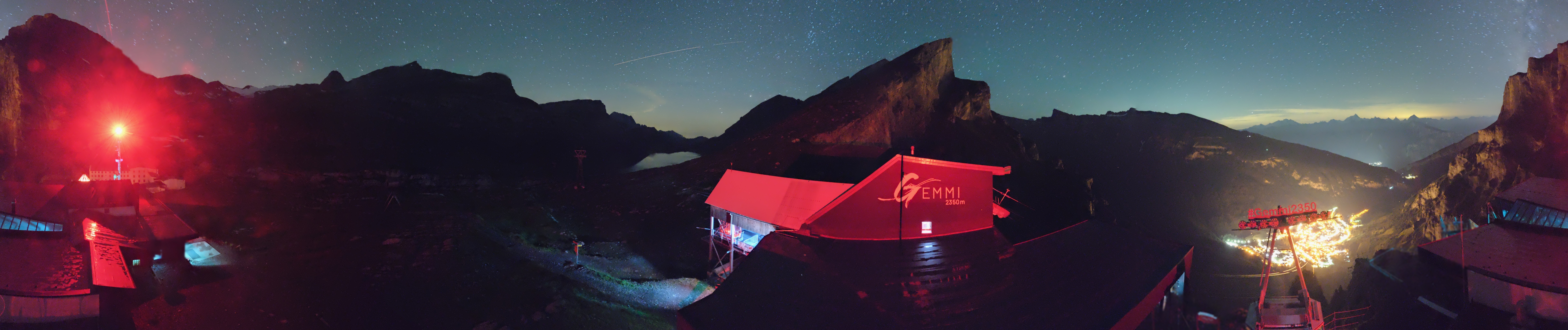 Archiv Foto Webcam Leukerbad: Gemmi Panoramacam