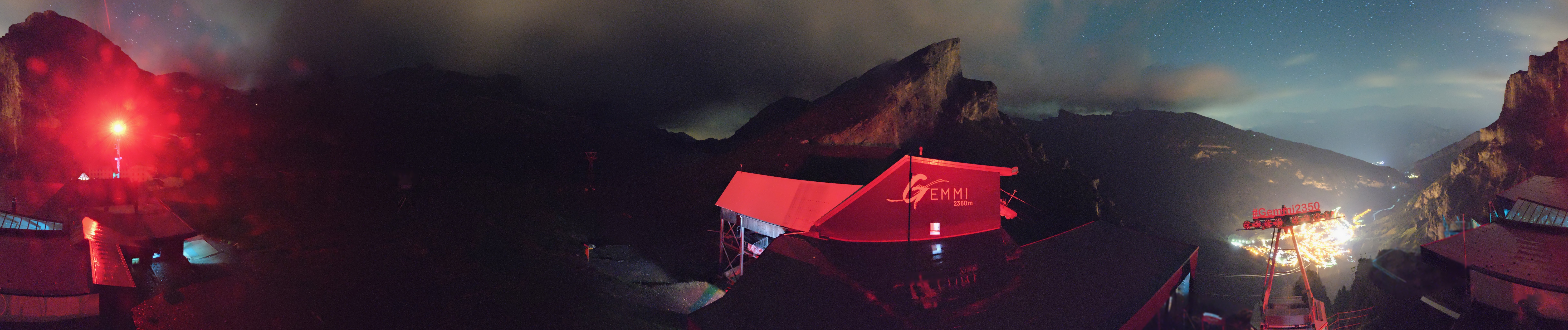 Archiv Foto Webcam Leukerbad: Gemmi Panoramacam